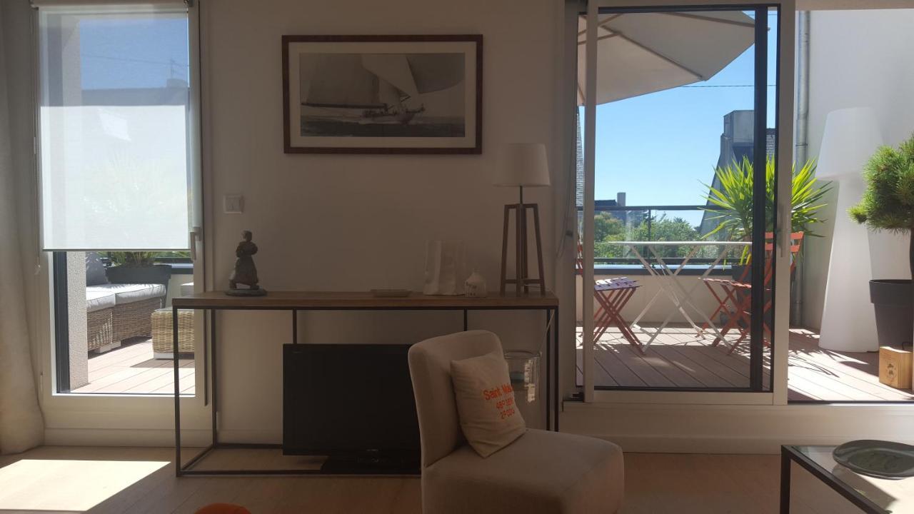 Les Cypres - Appt Avec Terrasse Proche Plage Saint-Malo Eksteriør billede