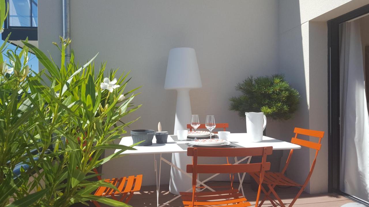 Les Cypres - Appt Avec Terrasse Proche Plage Saint-Malo Eksteriør billede