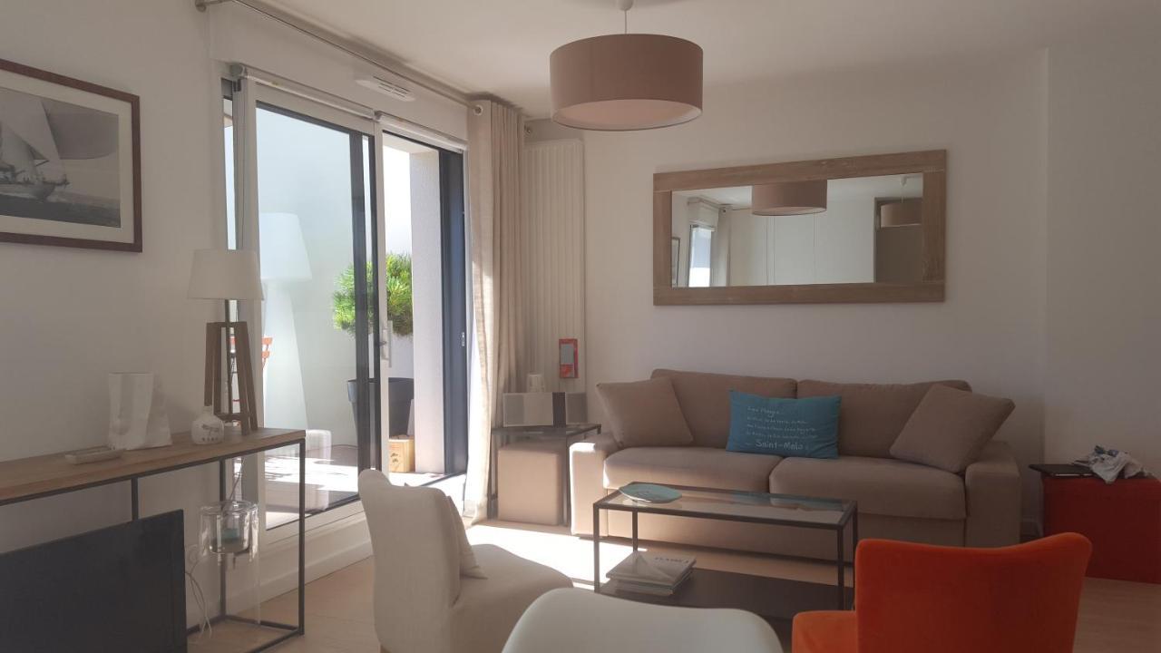 Les Cypres - Appt Avec Terrasse Proche Plage Saint-Malo Eksteriør billede