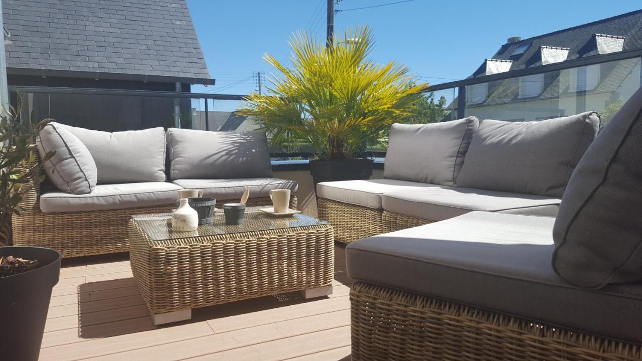 Les Cypres - Appt Avec Terrasse Proche Plage Saint-Malo Eksteriør billede